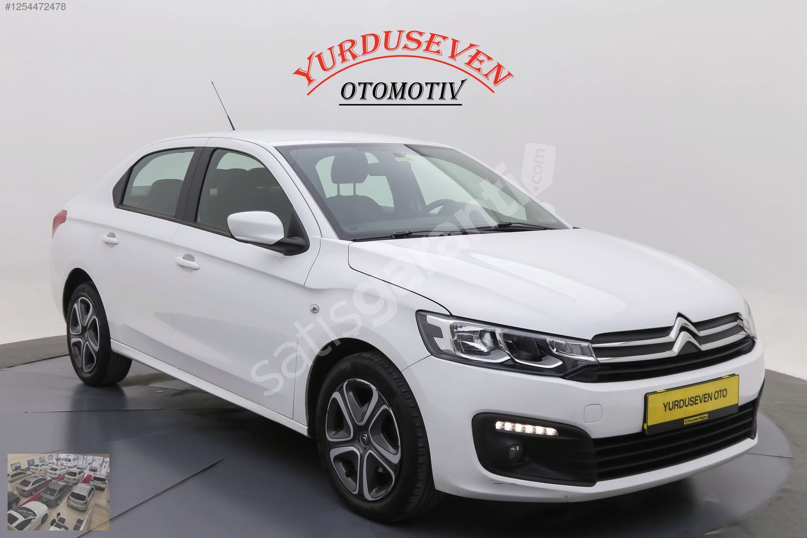 YURDUSEVEN DEN 82 BİNDE 2022 Citroen C-Elyse 1.5 BlueHDİ BOYASIZ