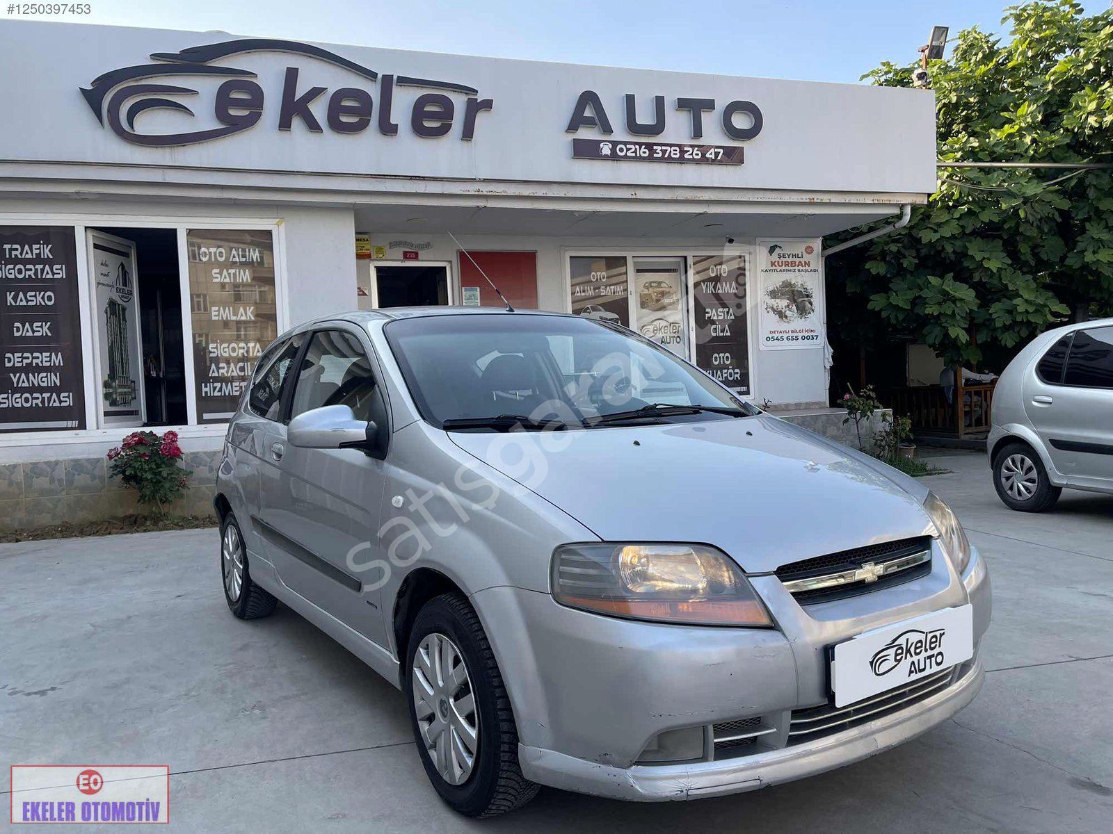 EKELER'DEN TR'de TEK EMSALSİZ 2006 CHEVROLET AVEO HATASIZ 2 KAPI