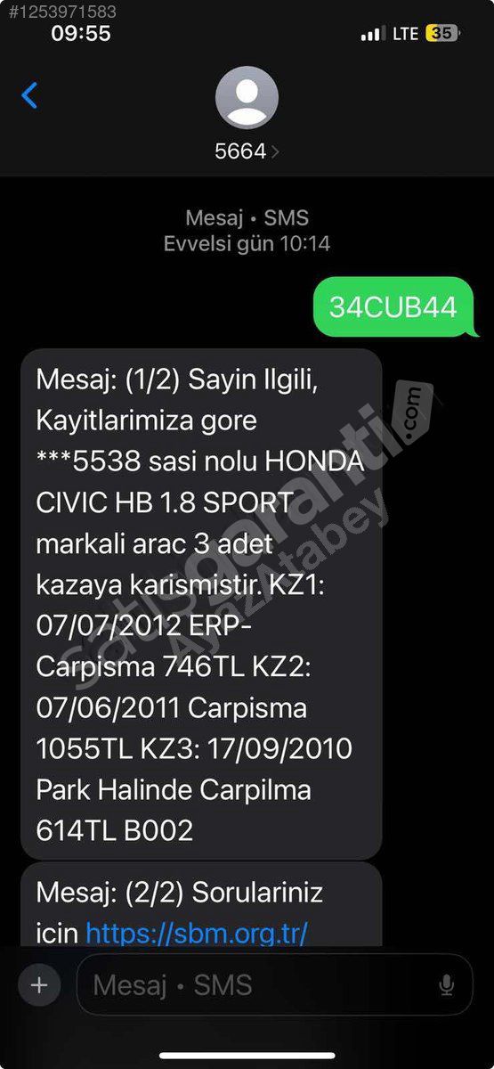AYAZ ATABEY'DEN 2009 HONDA CİVİC 1.8 SPORT OTOMATİK