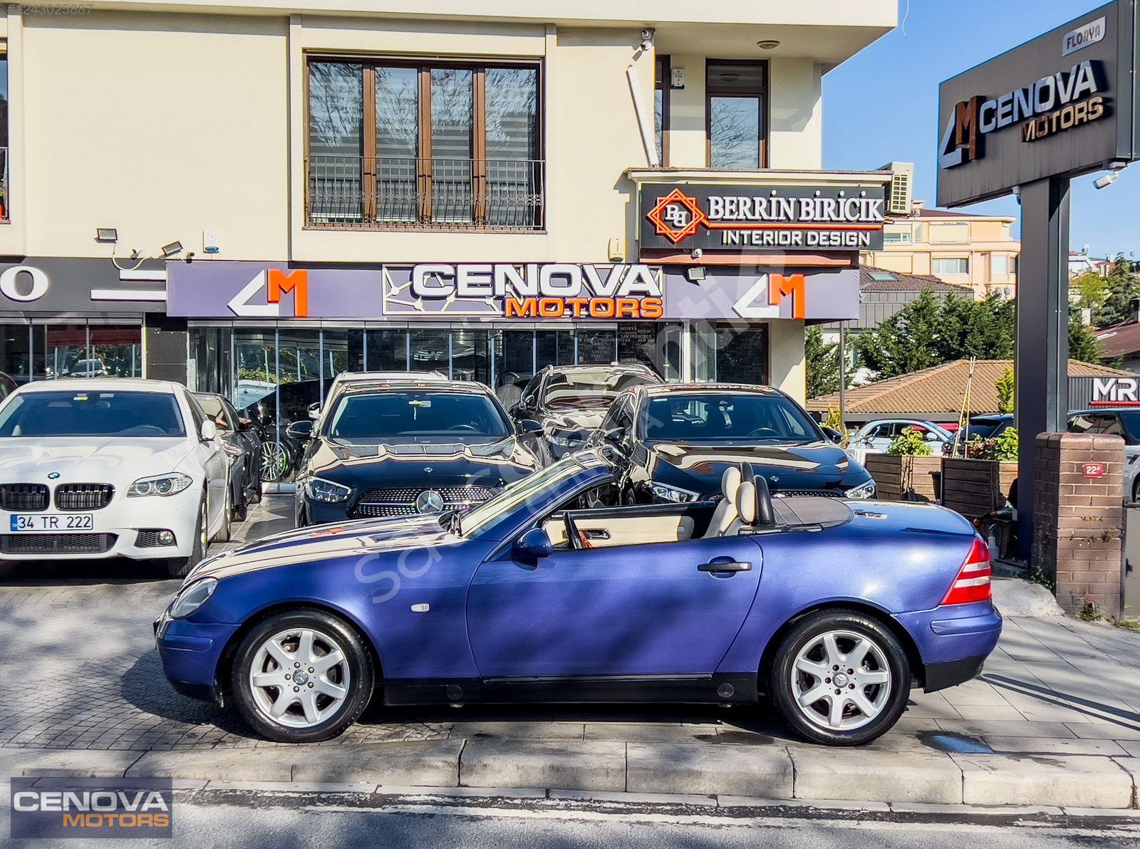 CENOVA MOTORS MERCEDES BENZ SLK 200 163 HP KOMPRESSOR+İLK SAHİBİ