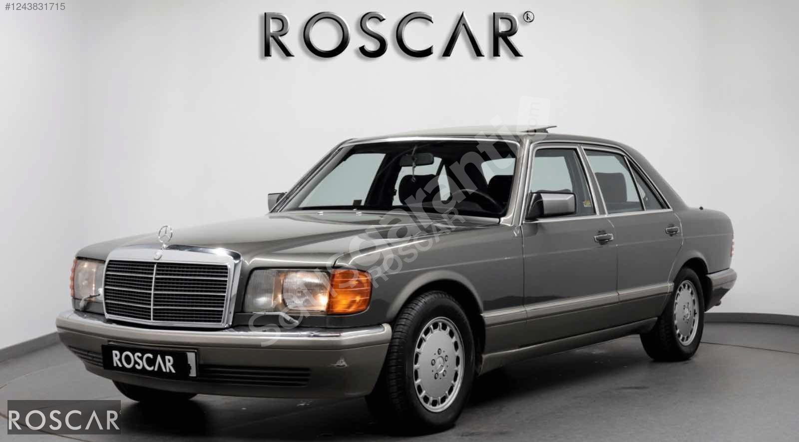ROSCAR'DAN 1986 MERCEDES BENZ 300SE KOLEKSİYONLUK OTOMATİK