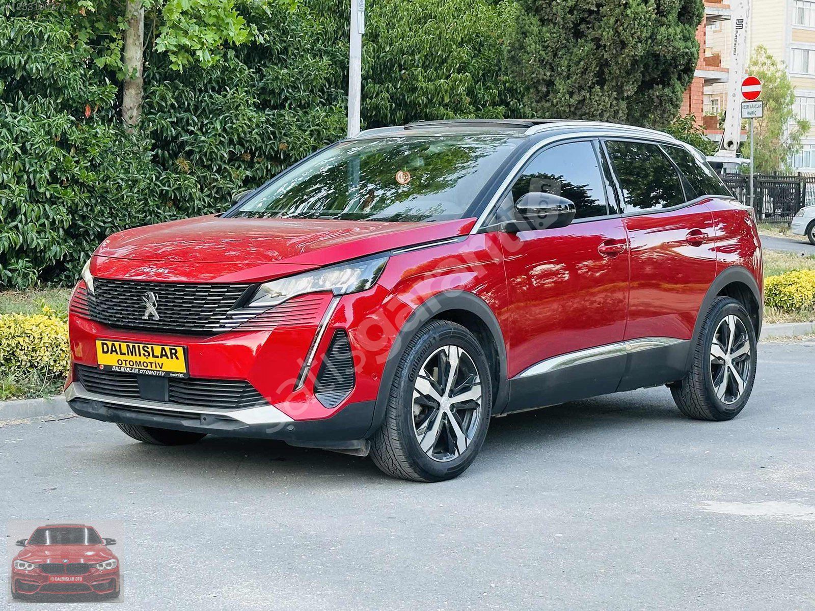 2022 MODEL PEJO 3008 ALLURE 1.5 BLueHDİ 69 BİN KM+CAM TVN K.ISTM