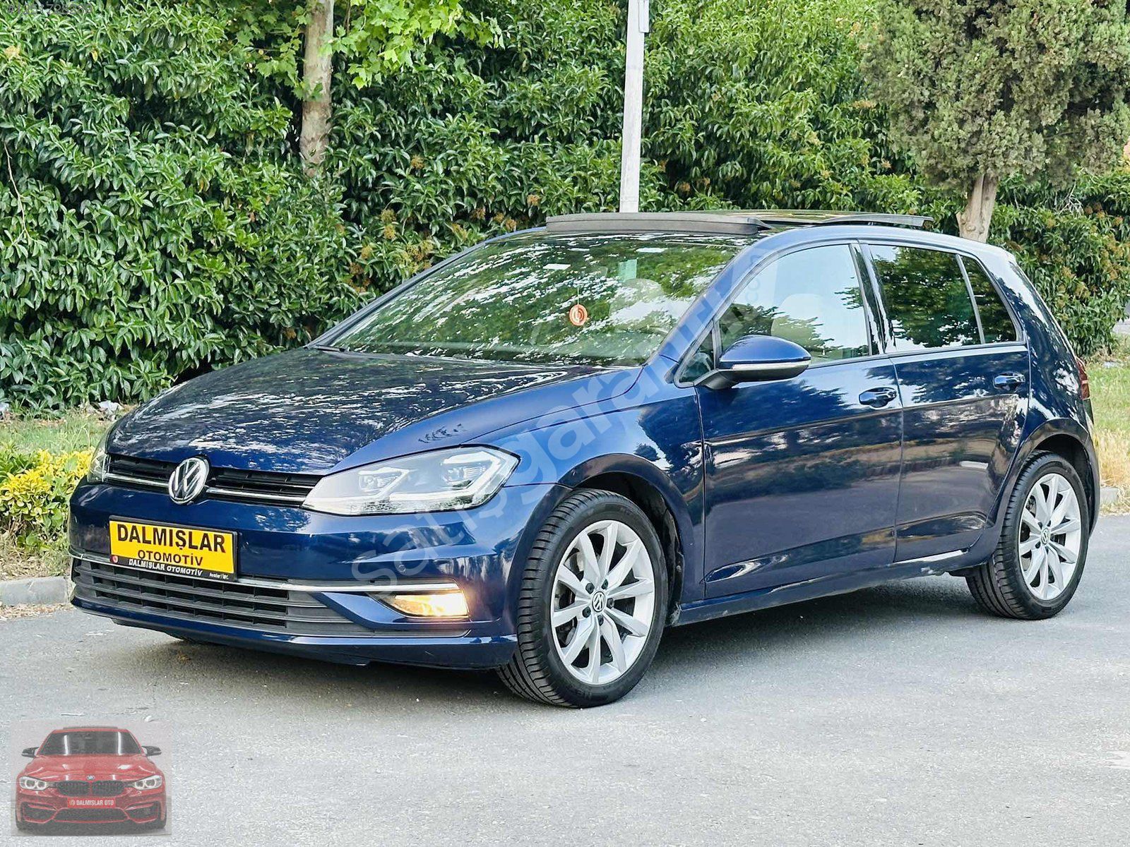 0.99 KREDİ İMKANI 2019 1.6TDİ VW GOLF HIGHLINE CAM TAVAN+HAYALET