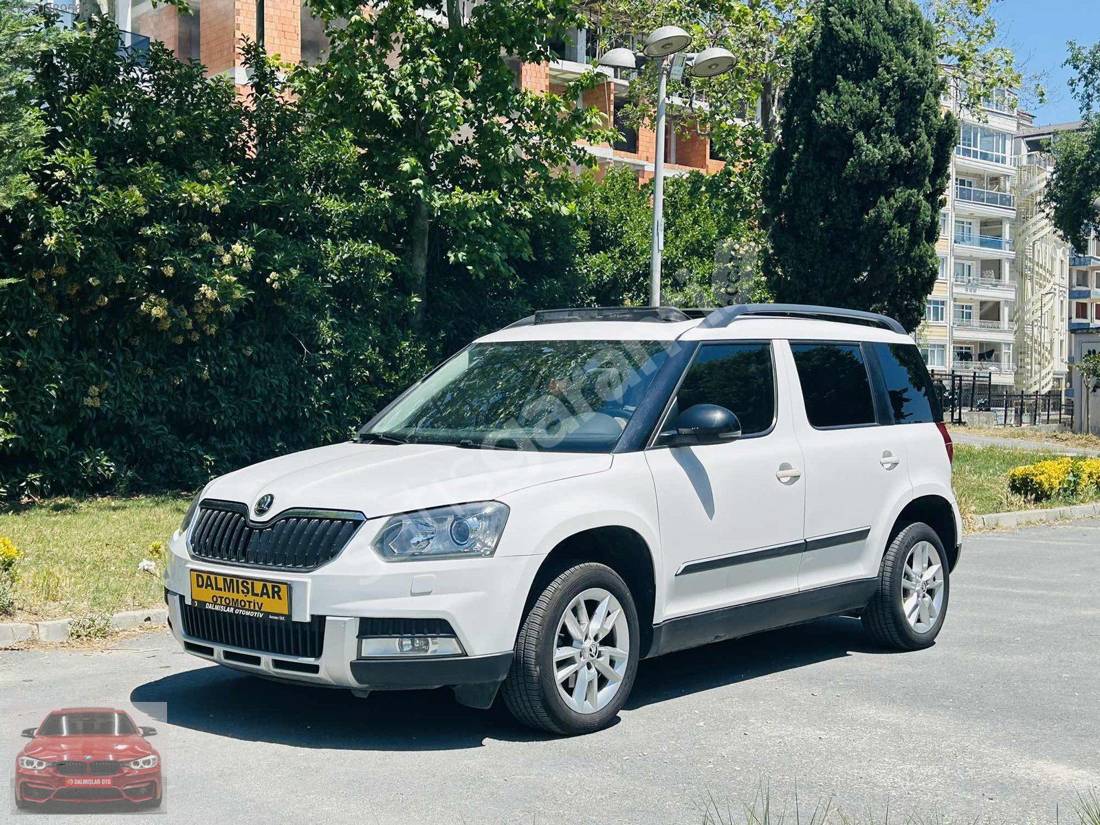 0.99 KREDİ 2015 SKODA YETI 1.6TDI ELEGANCE OTOMATIK CAM TAVANLI