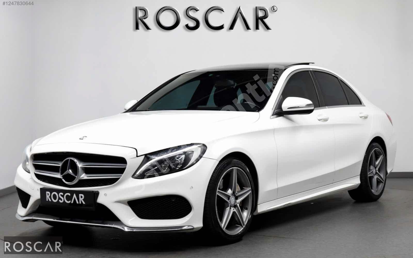 ROSCAR'DAN 2016 M.BENZ C200d AMG 144.000KM BOYASIZ KREDİ/SENET