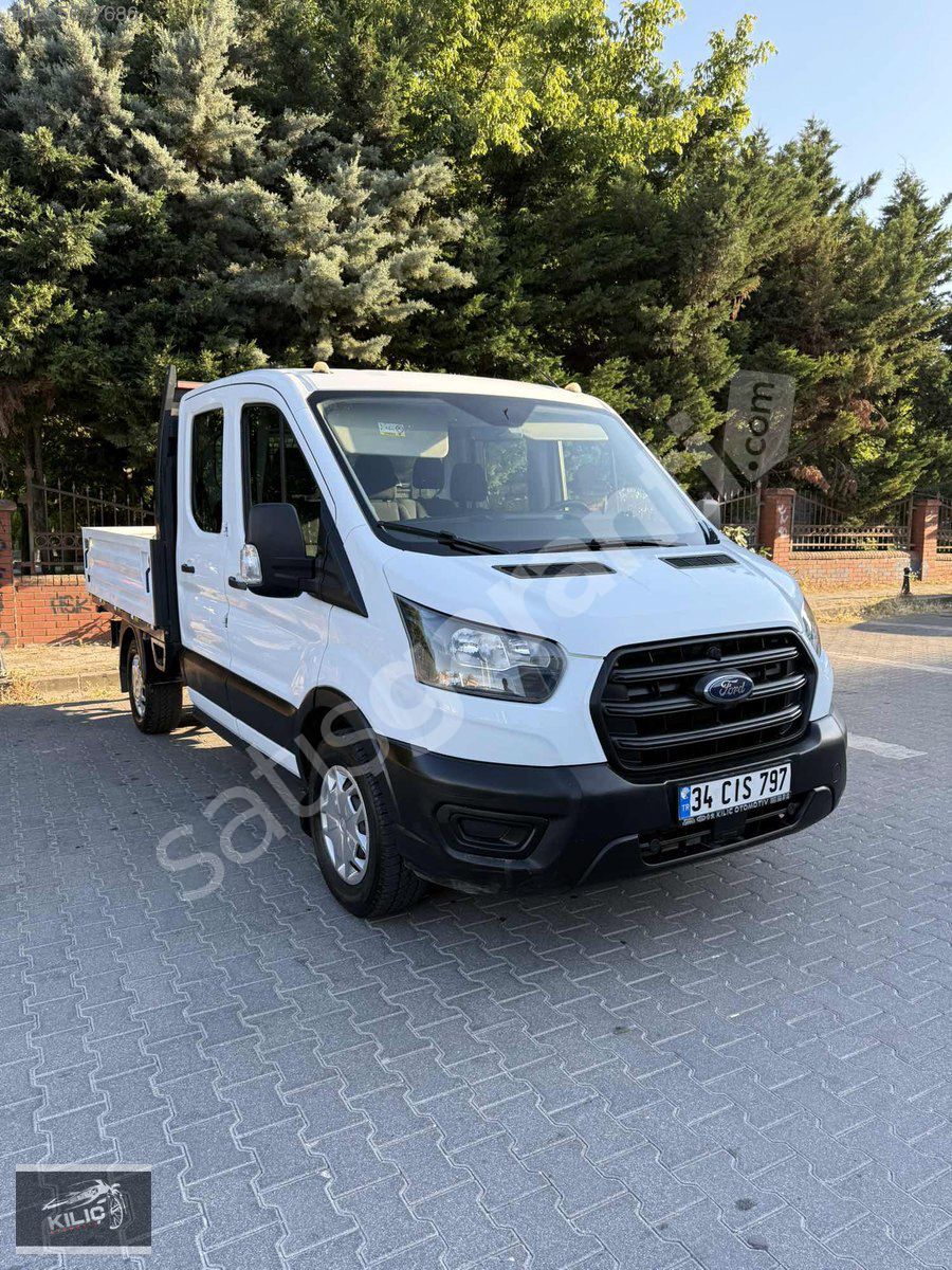 HATASIZ 2019 FORD TRANSİT 350M ÇİFT KABİN 72 BİN KM %1,79 KREDİ