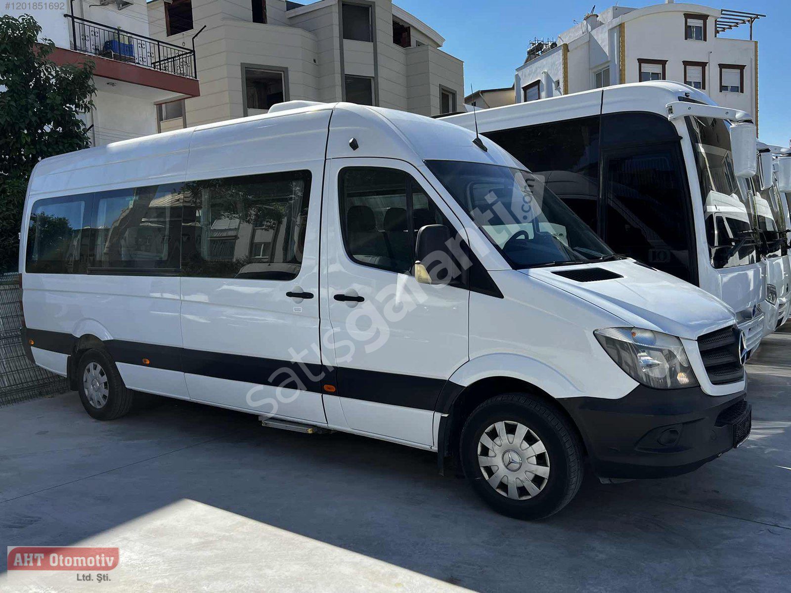 ANTALYA AHT OTOMOTİV'den 2017 SPRINTER 16+1 OKUL YÜKSEK FATURA