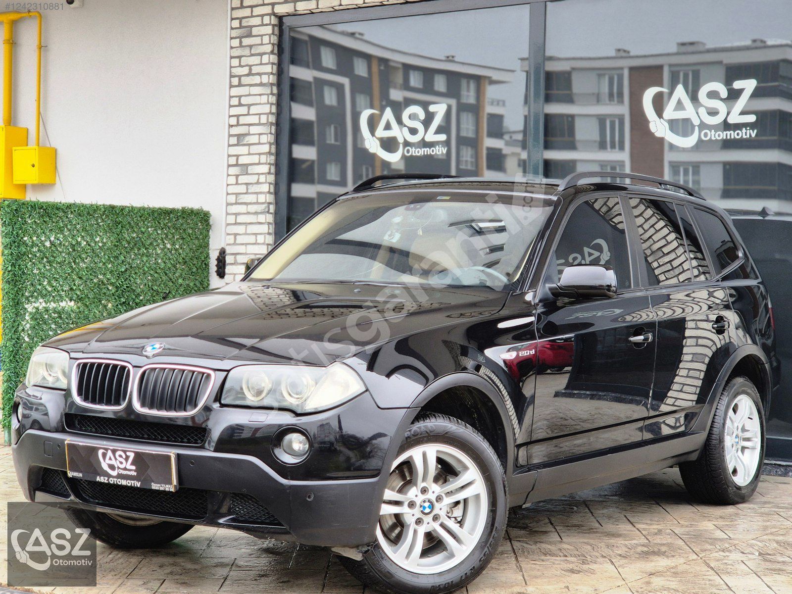 ASZ OTOMOTİV'DEN BMW X3 CAM TAVANLI PREMİUM **HATASIZ BOYASIZ**