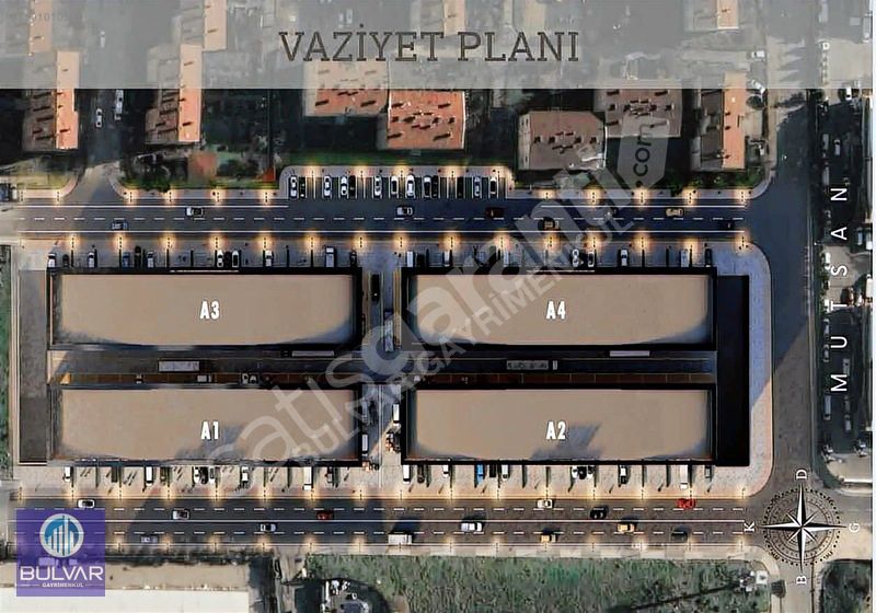 BAŞAKŞEHİR SOM TİCARET MERKEZİ 2 SATILIK 4 KATLI PLAZA