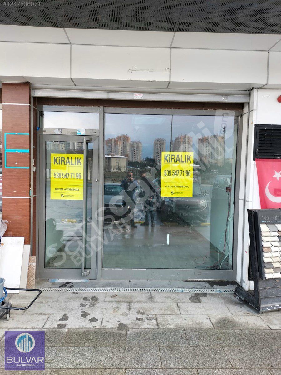 KAYAŞEHİR CADDE DÜKKANLARINDA GİRİŞ KAT ''BOŞ'' SATILIK DÜKKAN