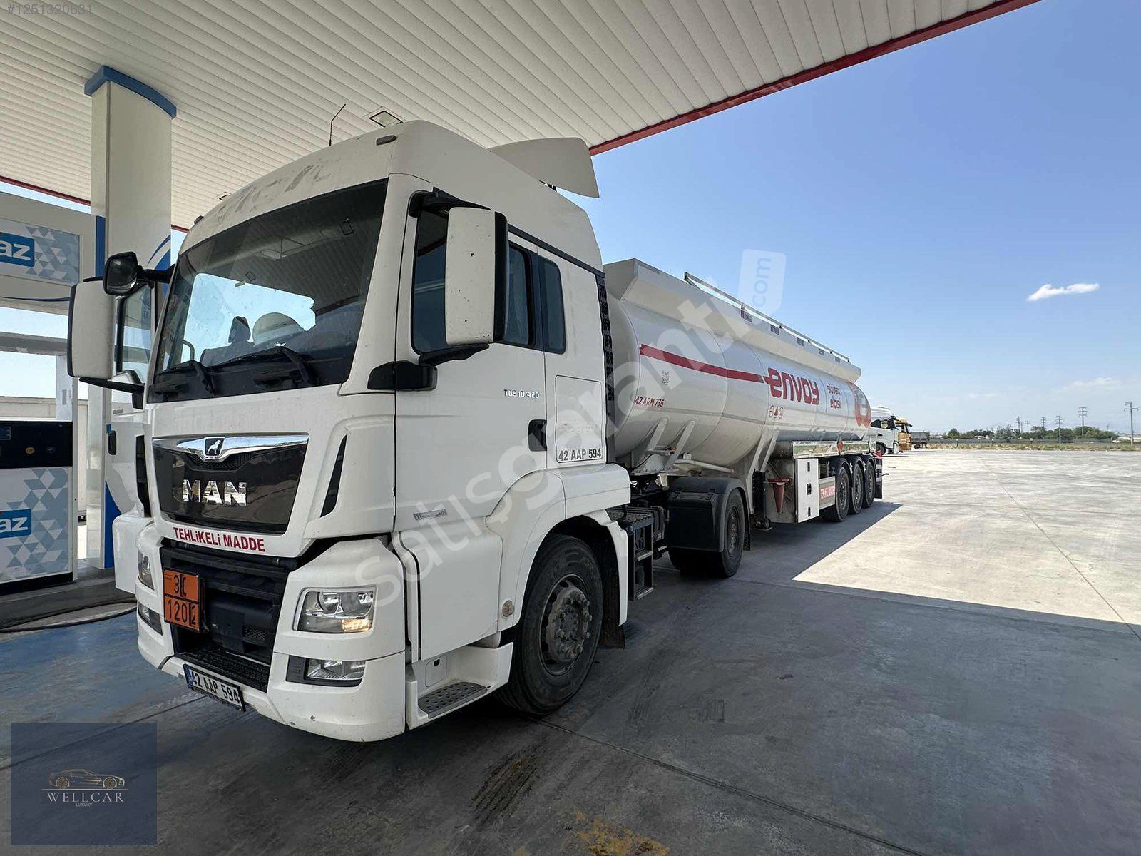 KONYA'DA ADRLİ BOŞ DOLU TANKER ÇALIŞTI