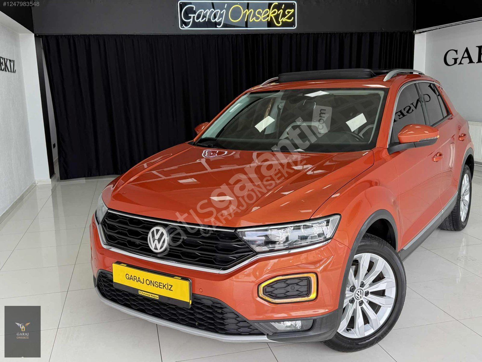 2020 VOLKSWAGEN T-ROC 1.5 HIGHLINE HATASIZ CAM TAVAN S.BAKIMLI