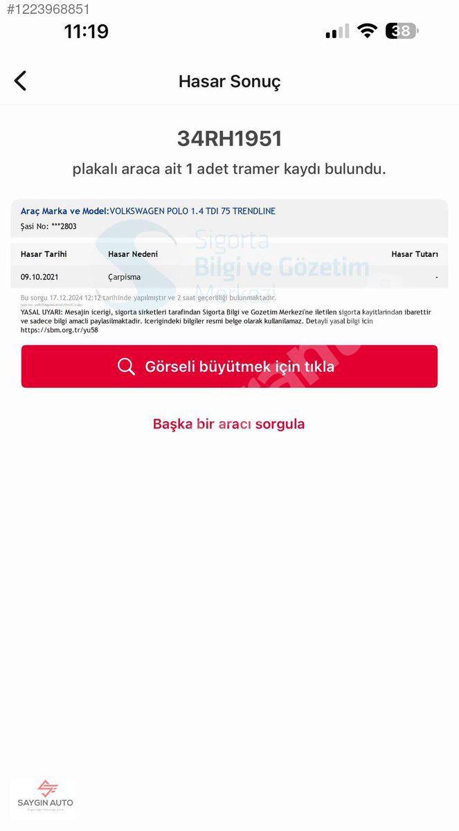 SAYGIN AUTO'DAN 2016 POLO