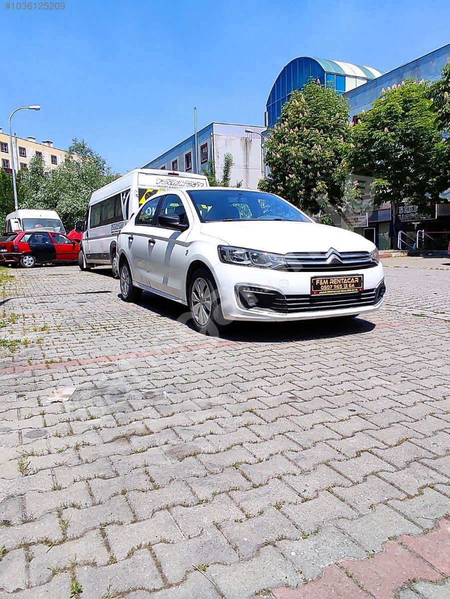 F&M RENTACAR DAN CİTROEN ELYYSE DİZEL MANUEL RENT KSKO