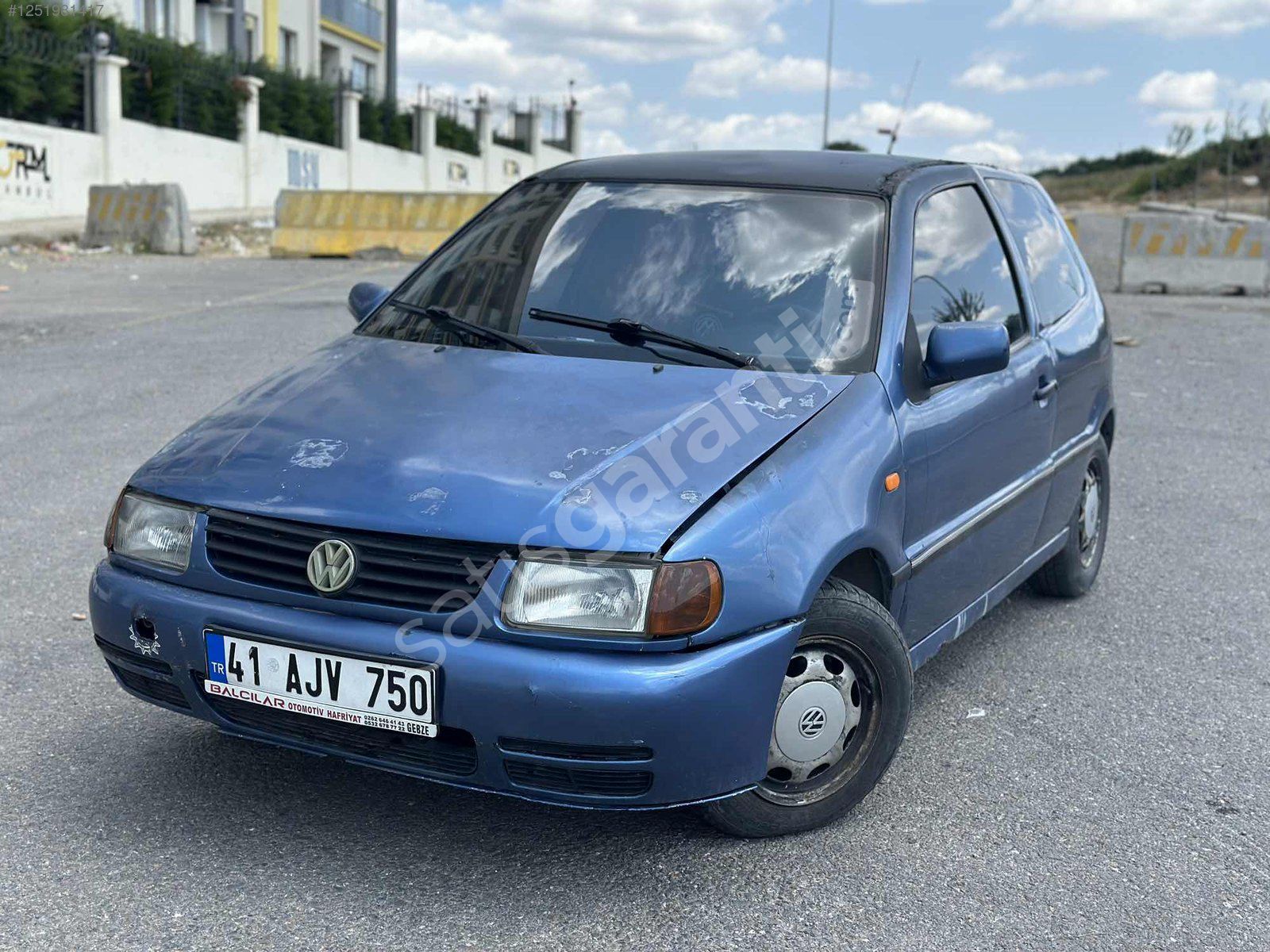 -YOLDAŞ OTOMOTİV- 1996 MODEL MASRAFSIZ SORUNSUZ POLO 1.4 BENZIN
