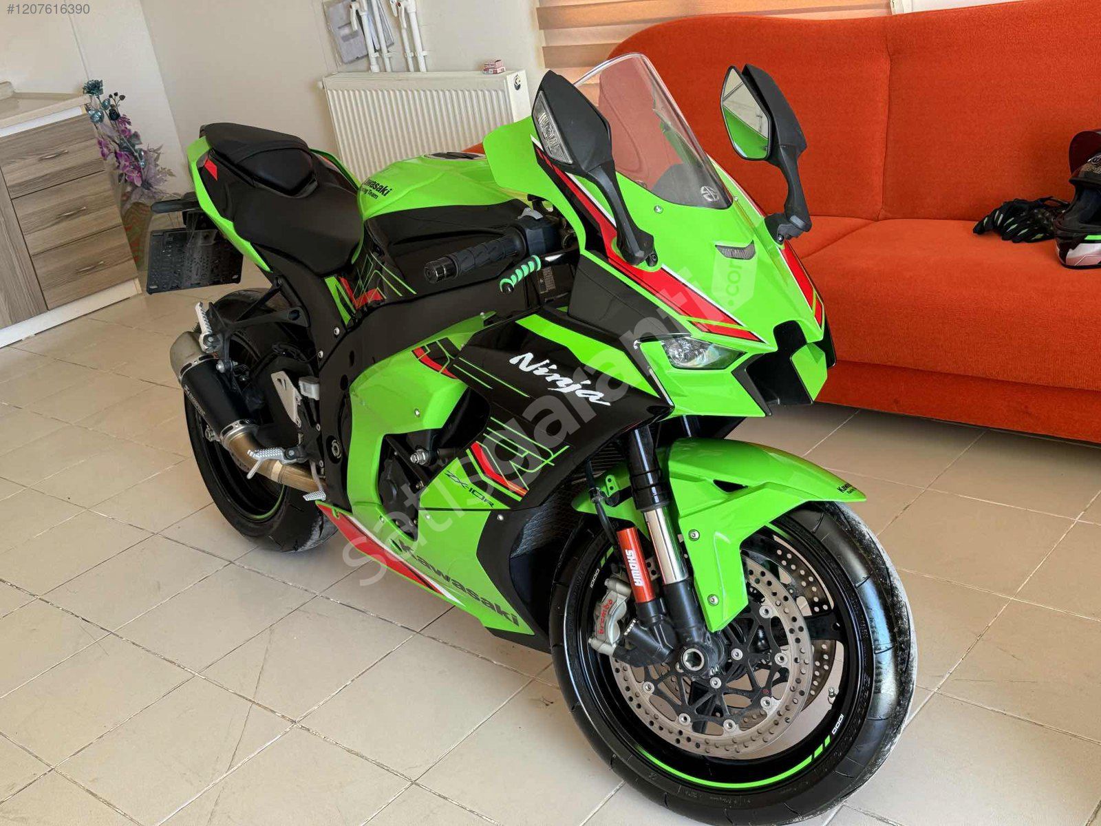 2024 KAWASAKİ ZX10R SIFIRdan farksız 3500 km extralı