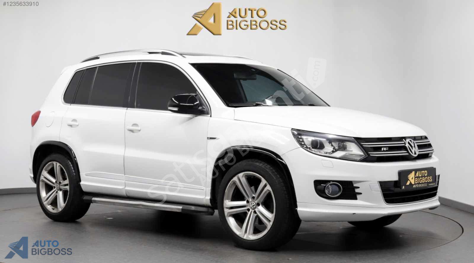 AUTO BİGBOSS'TAN 2015 TİGUAN ORJİNAL R-LİNE 4x4 KIRMIZI KOLTUK