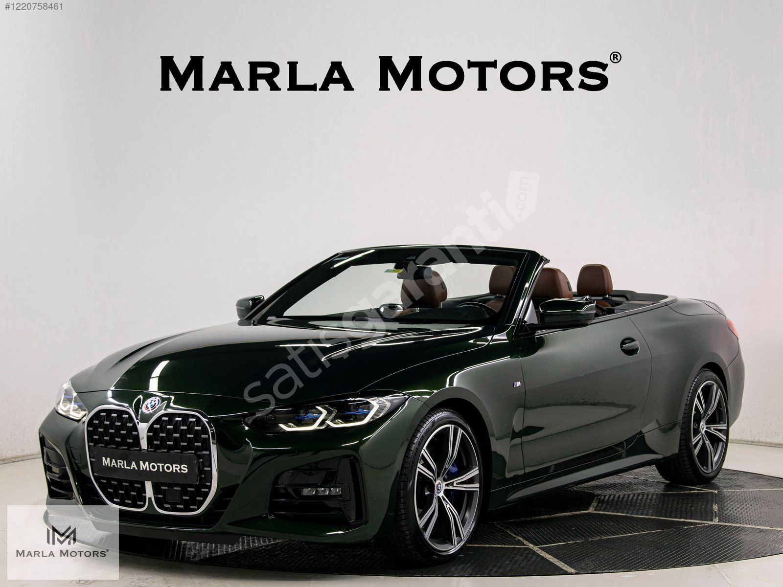 2022 SAN REMO GREEN 430i XDRİVE CABRİO MSPORT+TABA+DİREKSYNISTMA