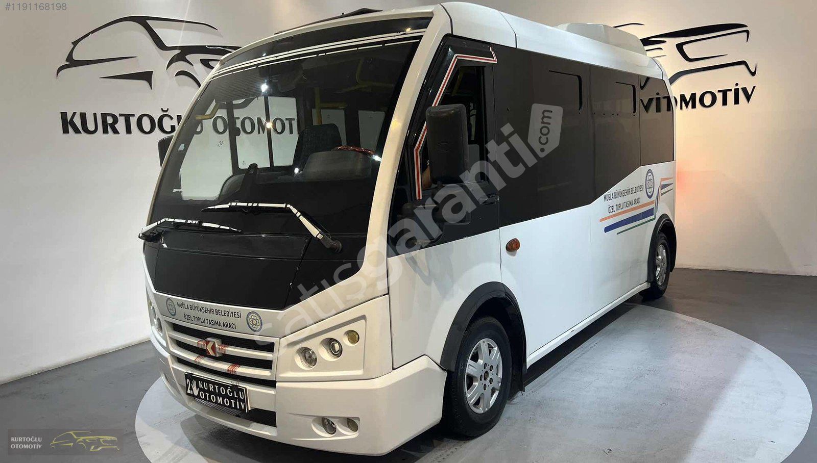 KURTOĞLU OTOMOTİV'DEN SATILIK KARSAN JEST MİNİBÜS + HATTI