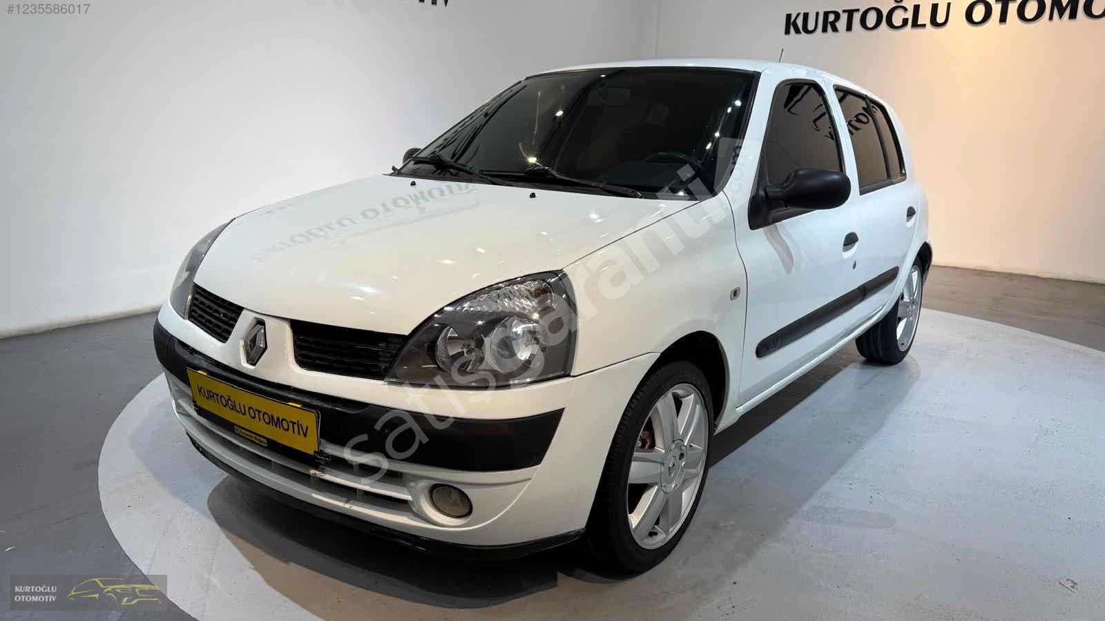 KURTOĞLU OTOMOTİV 'DEN SATILIK RENAULT CLIO HB 1.2 16V KLİMALI