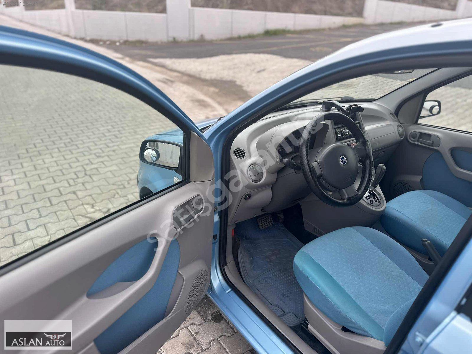 ASLAN AUTODAN 2004 FİAT PANDA OTOMATİK TÜM K.KLARINA 12AY TAKSİT