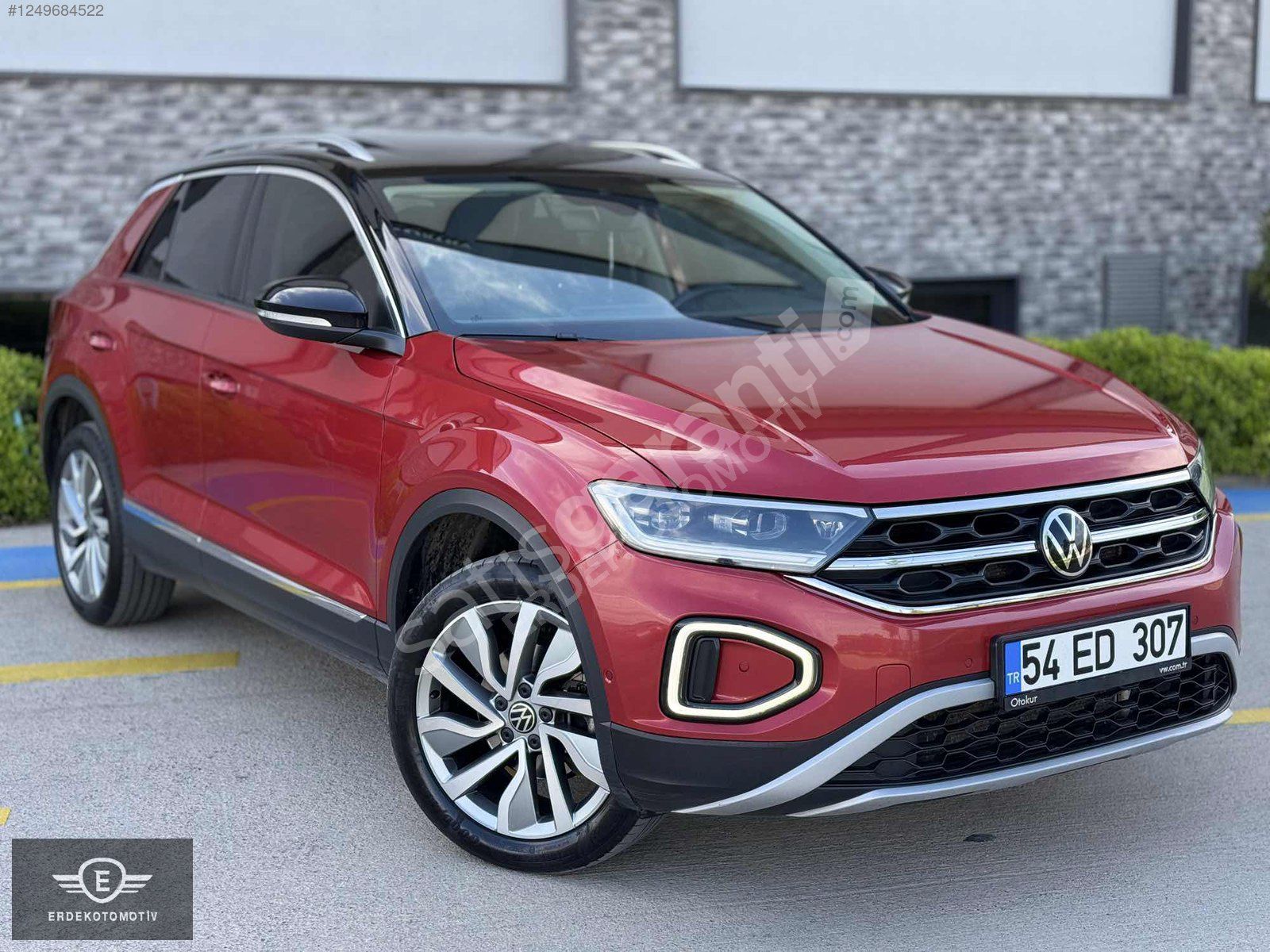 2022 VW T-ROC 1.5 TSI STYLE -CAM TAVAN-HAYALET-KOLTUK ISITMA-