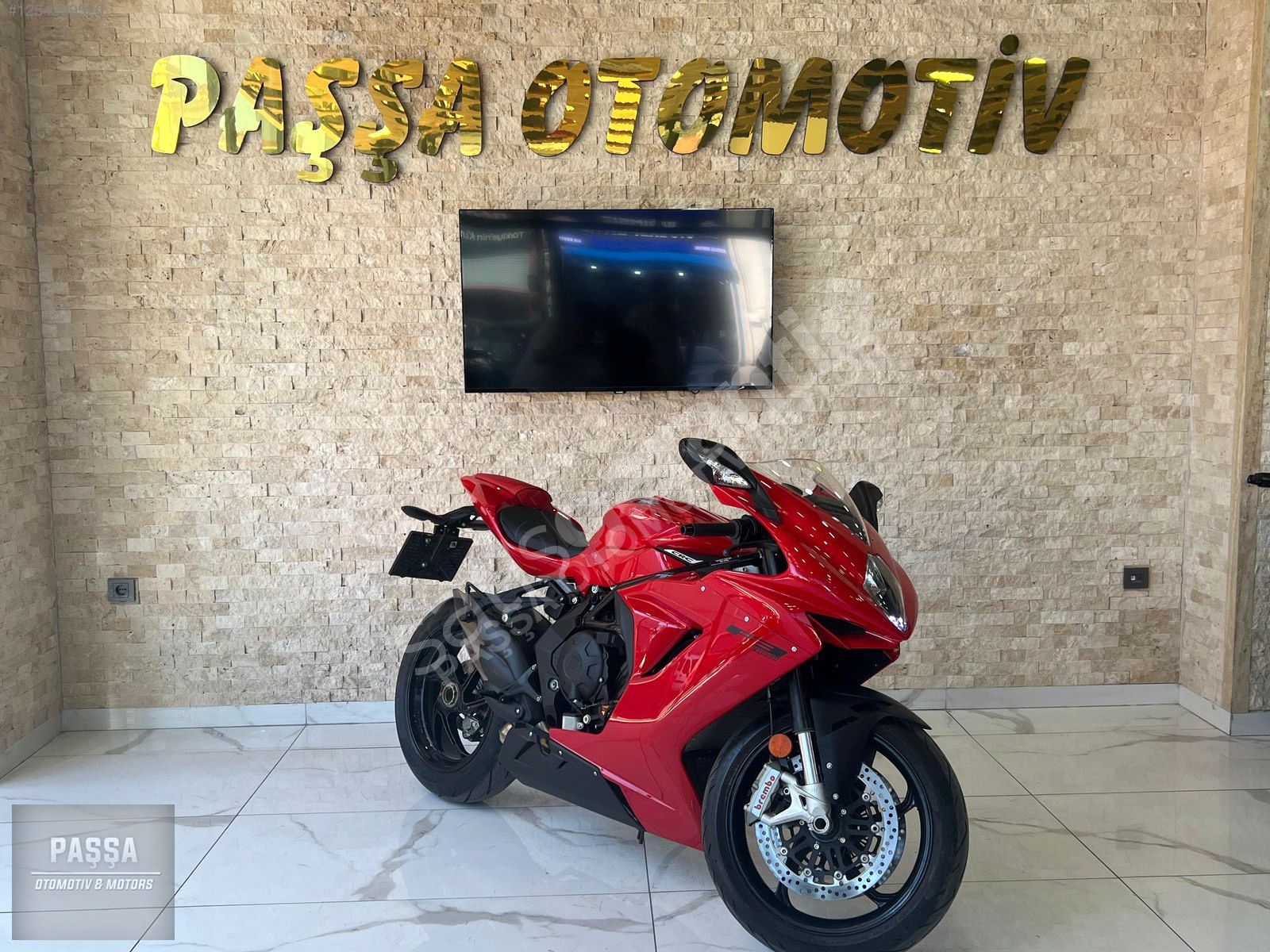 PAŞŞA MOTORS'DAN 2024 MV AGUSTA F3 800 ROSSO HATASIZ