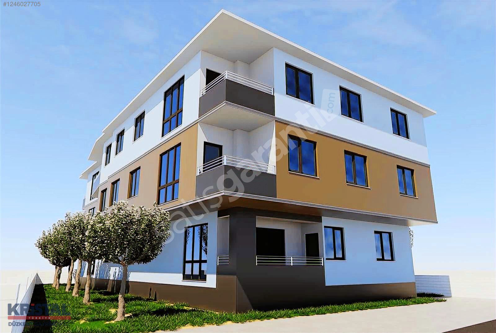DÜZKENT'DEN MERGİÇ'TE PROJEDEN SATILIK 3+1 DAİRE