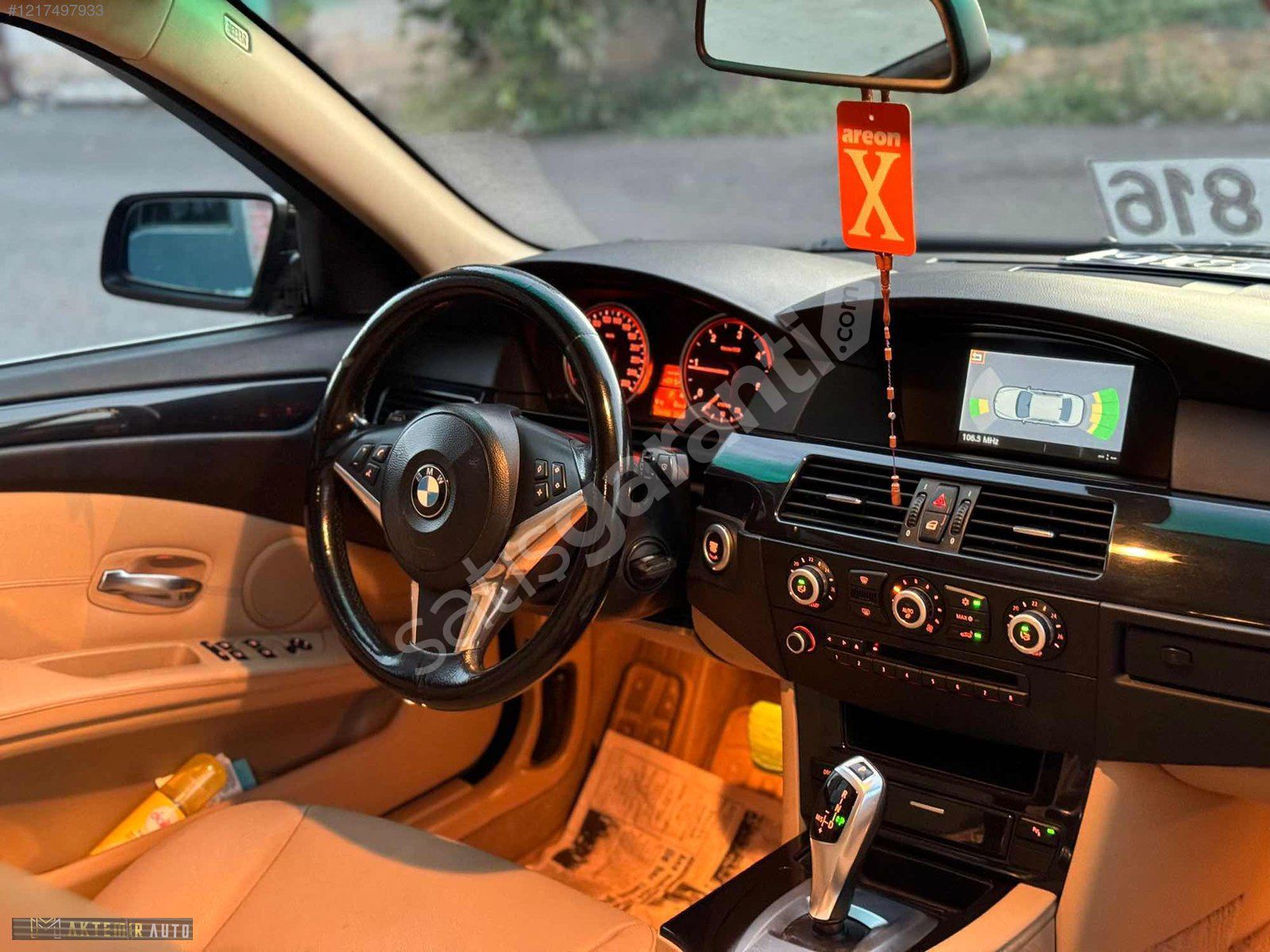 2008 BMW 5.20 d premium DEĞİŞENSİZ 262 km