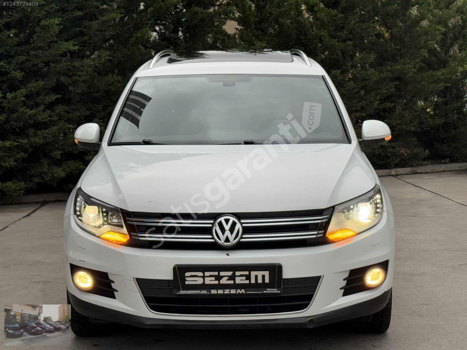 2013 WV TİGUAN 1.4 TSI CHROME EDİTİON CAM TAVAN LED FAR DEĞİŞENS