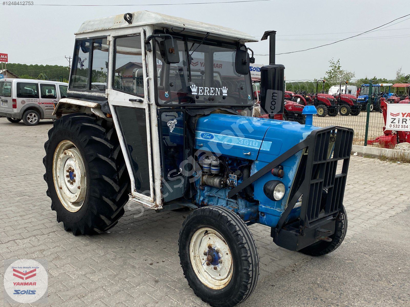 ZİRVE TRAKTÖR'DEN 1984 MODEL 3610 BAKLAVA BLOK ÇİÇEK GİBİ