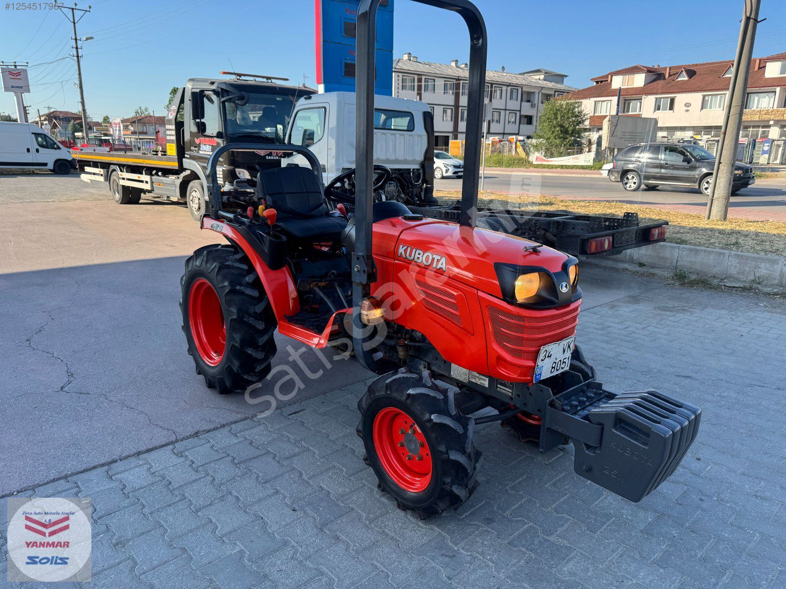 ZİRVE TRAKTÖR'DEN 2011 MODEL KUBOTA B2420 1050 SAATTE