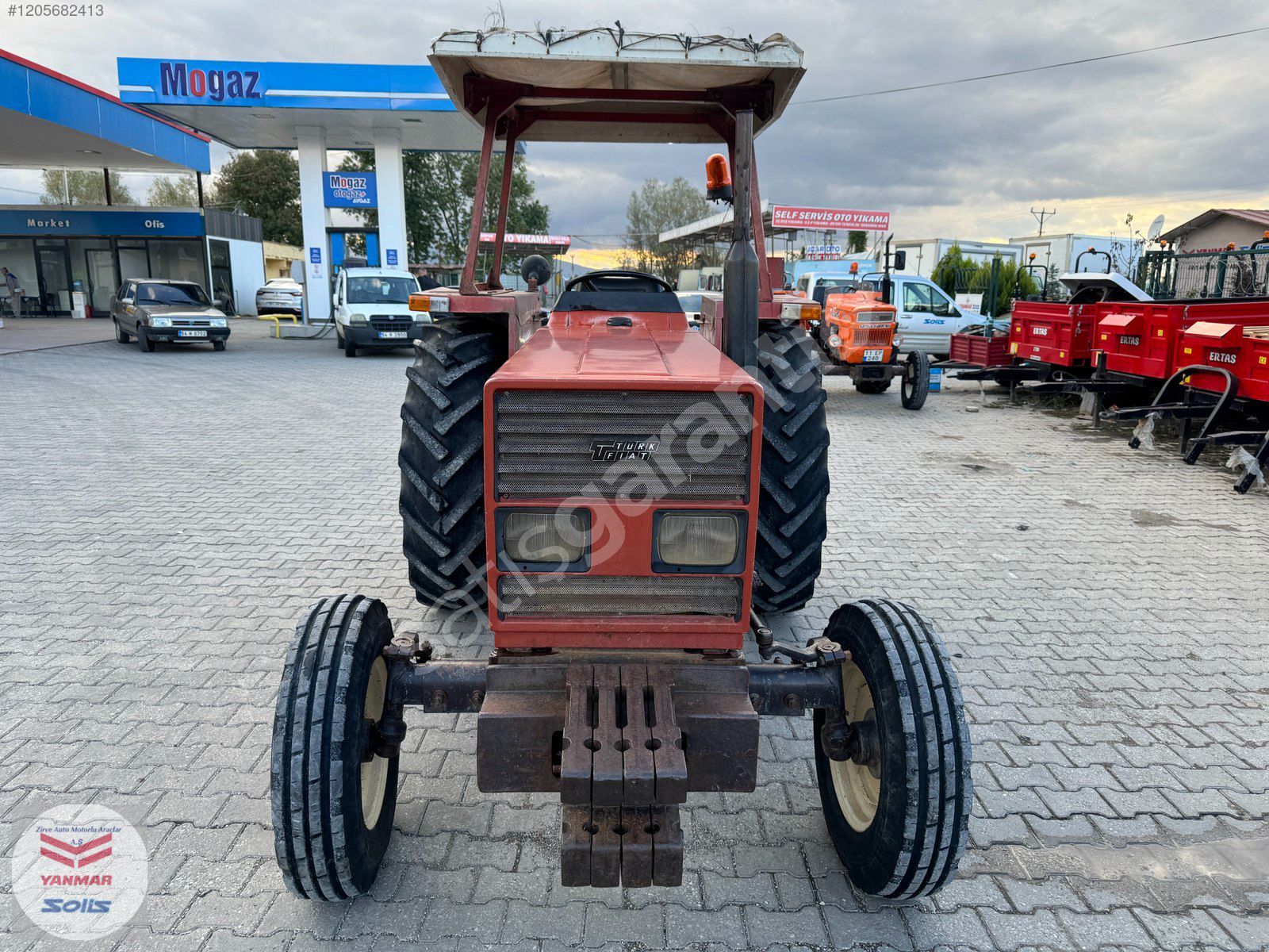 ZİRVE TRAKTÖR'DEN 1995 MODEL ORJİNAL FİAT 60-56 ÇİÇEK GİBİ