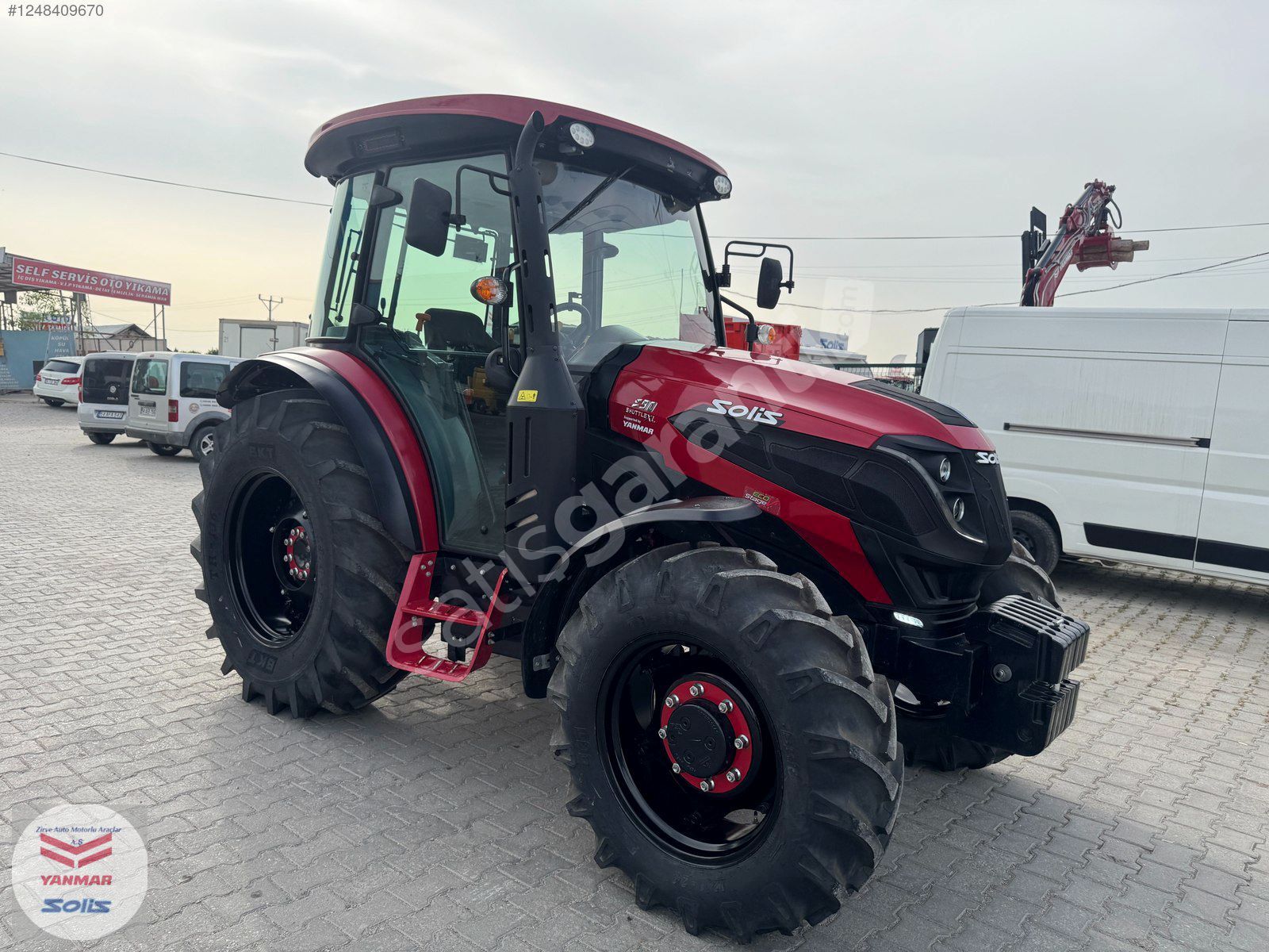 ZİRVE TRAKTÖR'DEN 2023 MODEL SOLİS S-90 STAGE 5 ÇİÇEK GİBİ