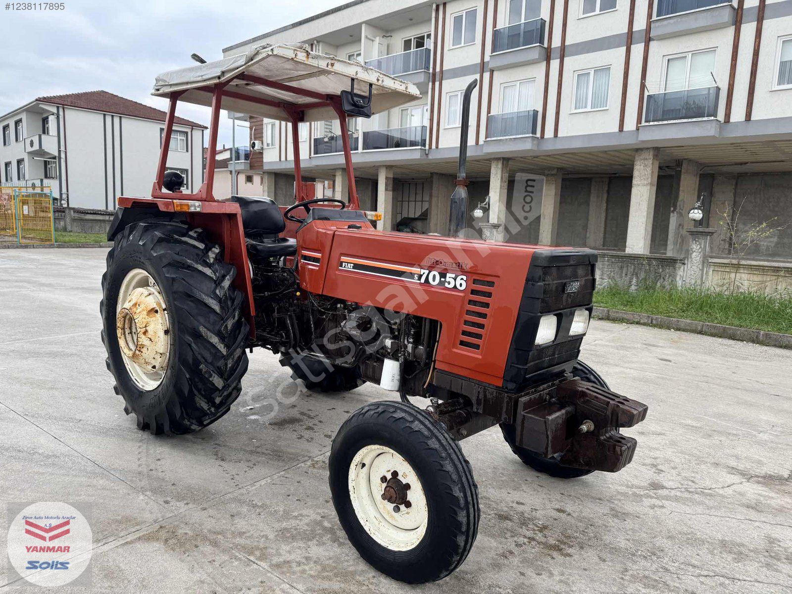 ZİRVE TRAKTÖR*DEN 1998 MODEL 70-56 S İVECO MOTOR TAPALI ORJİNAL