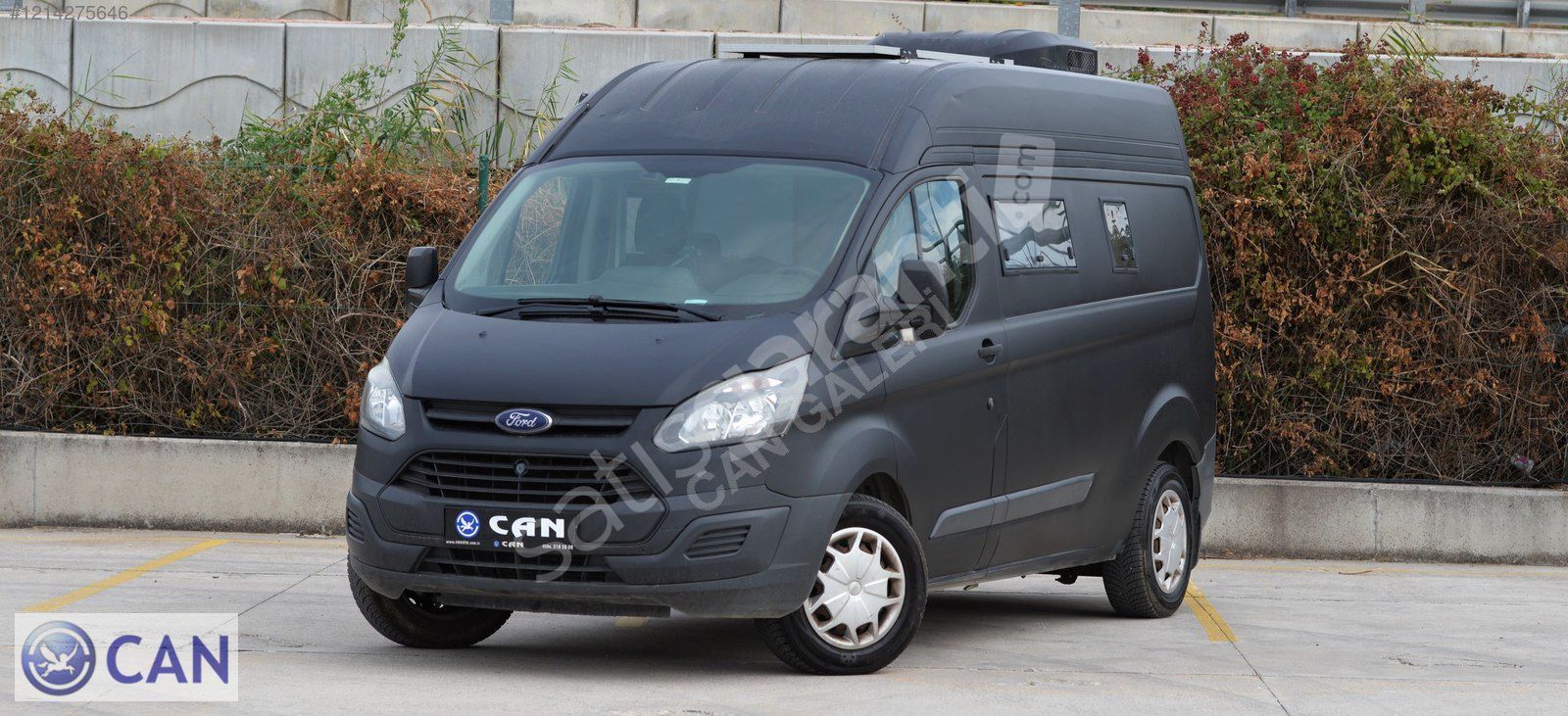 Özel Yapım Custom Karavan. 170 Bin km Mat Siyah Klimalı Tenteli.