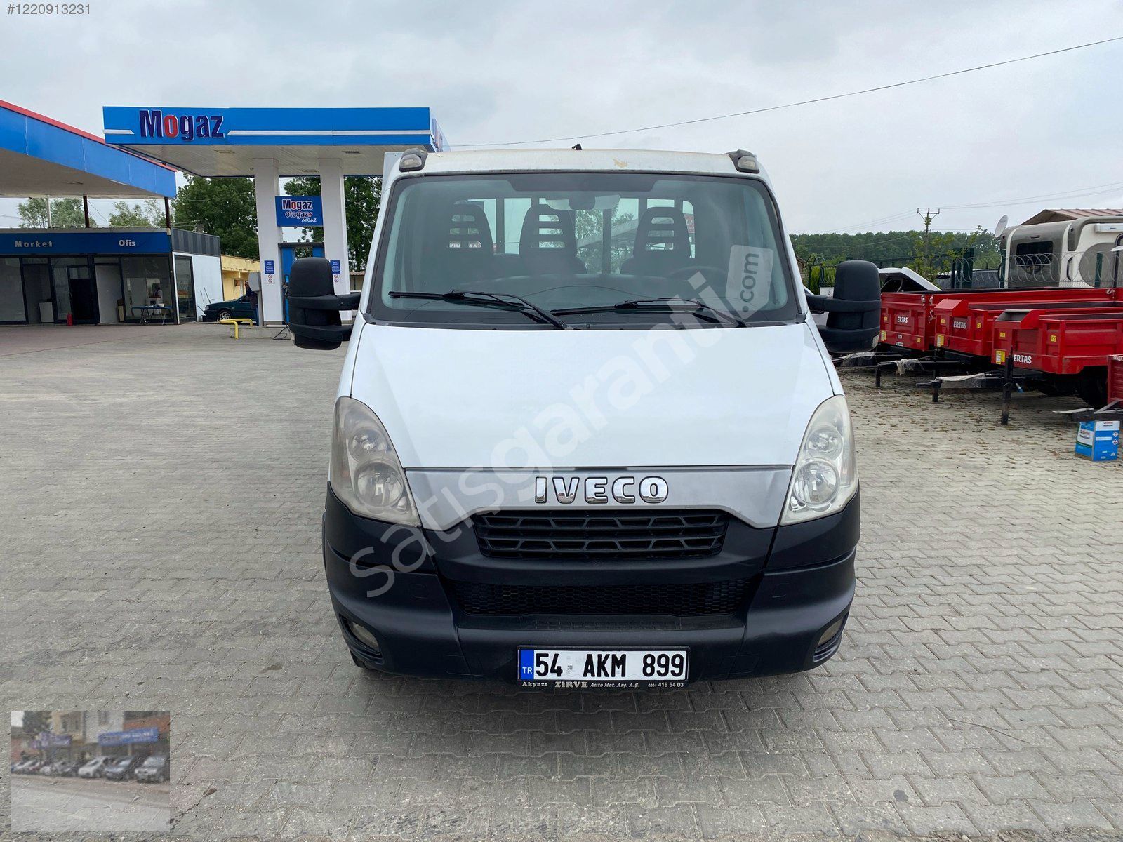 2014 MODEL İVECO DAİLY ORJİNAL KAMYONET RAMPALI KASA