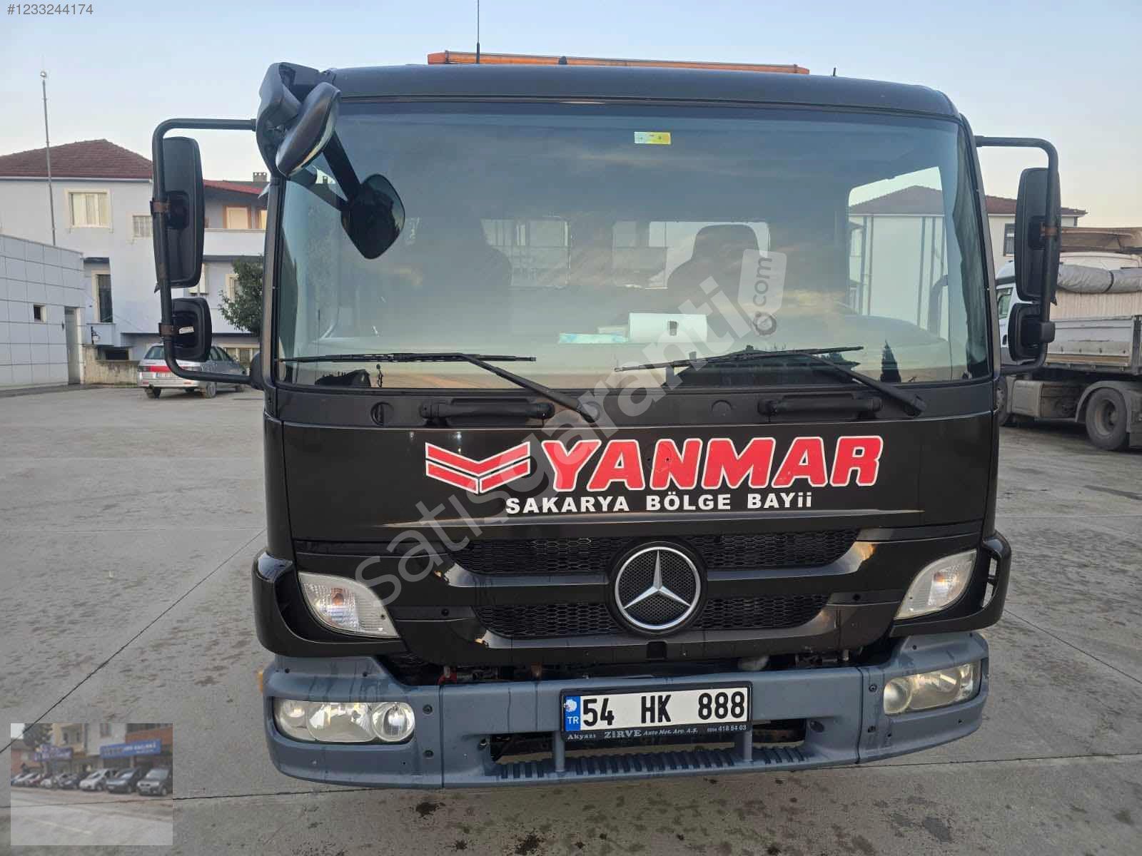 2014 MODEL ATEGO 1018 7 Mt KAYAR KASA ORJİNAL KAZASIZ