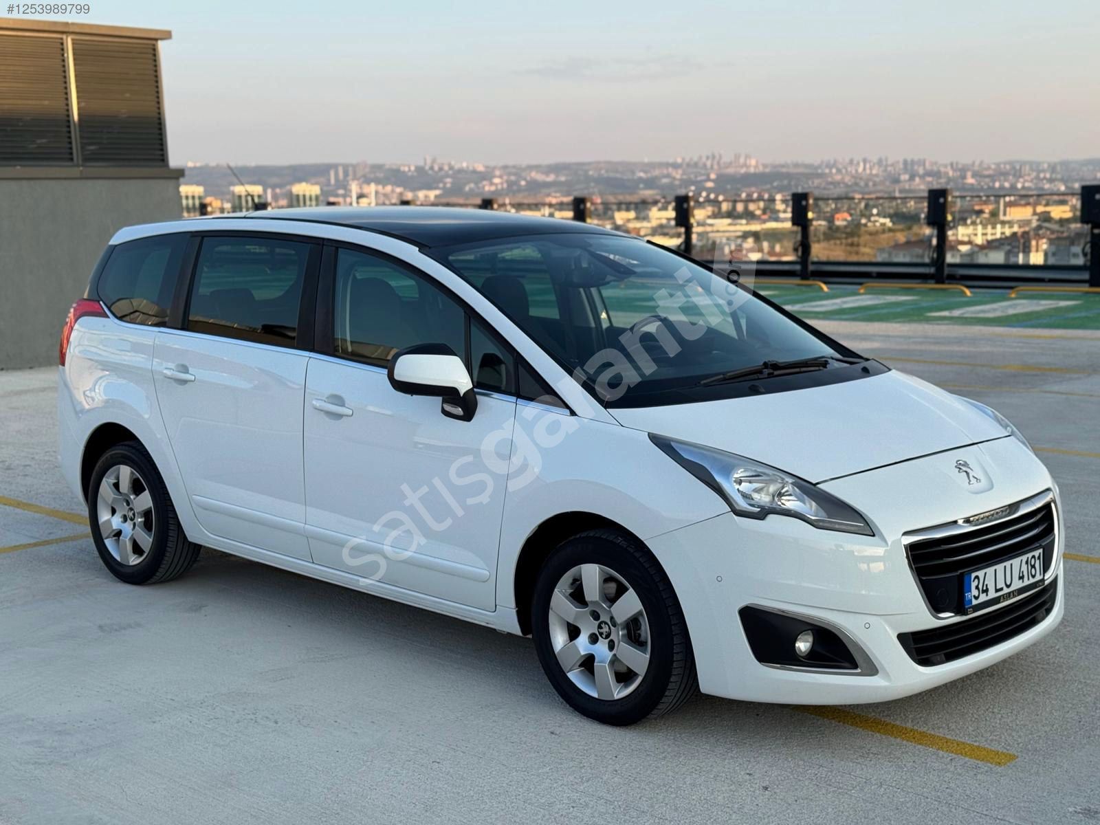 2015 PEUGEOT 5008 1.6 BlueHDİ-CAM TAVAN-ISITMA-7 KİŞİLİK-1.5BOYA