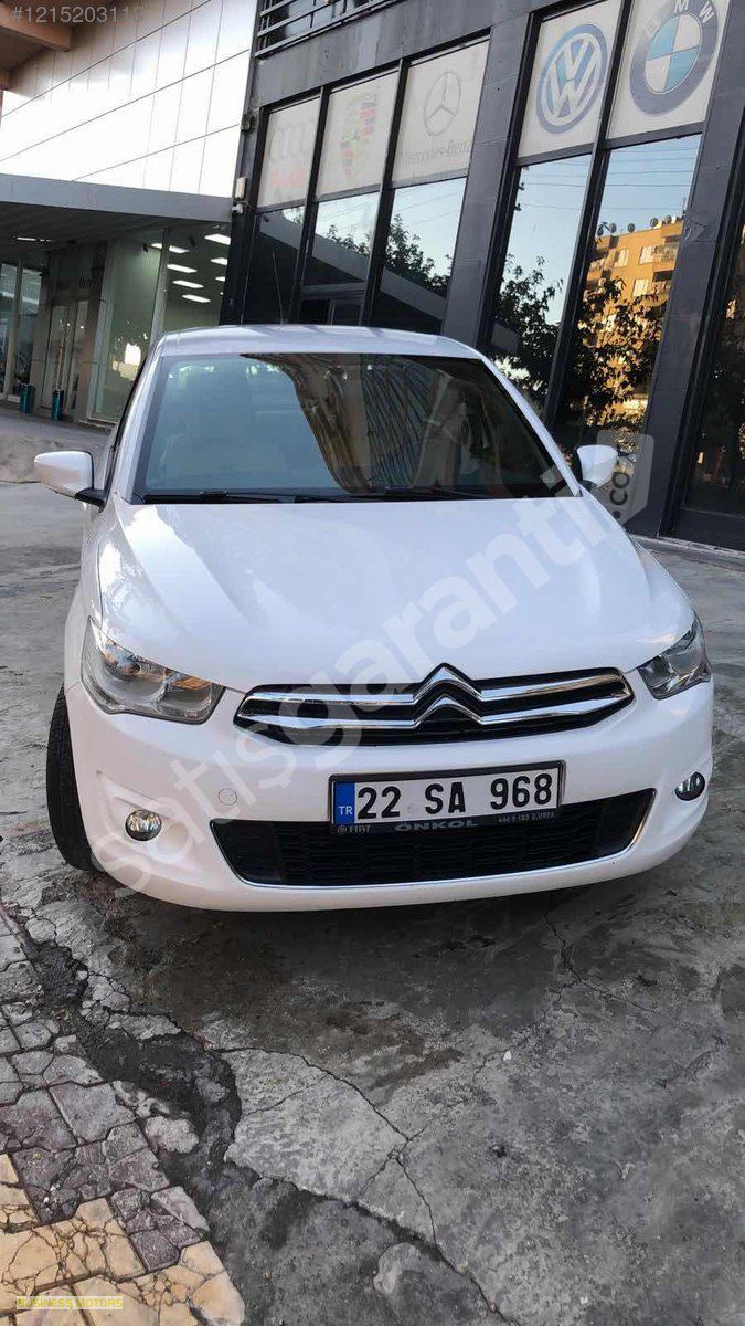 BUSİNESS MOTORS'DAN ÇOK TEMİZ CITROEN C-ELYSEE