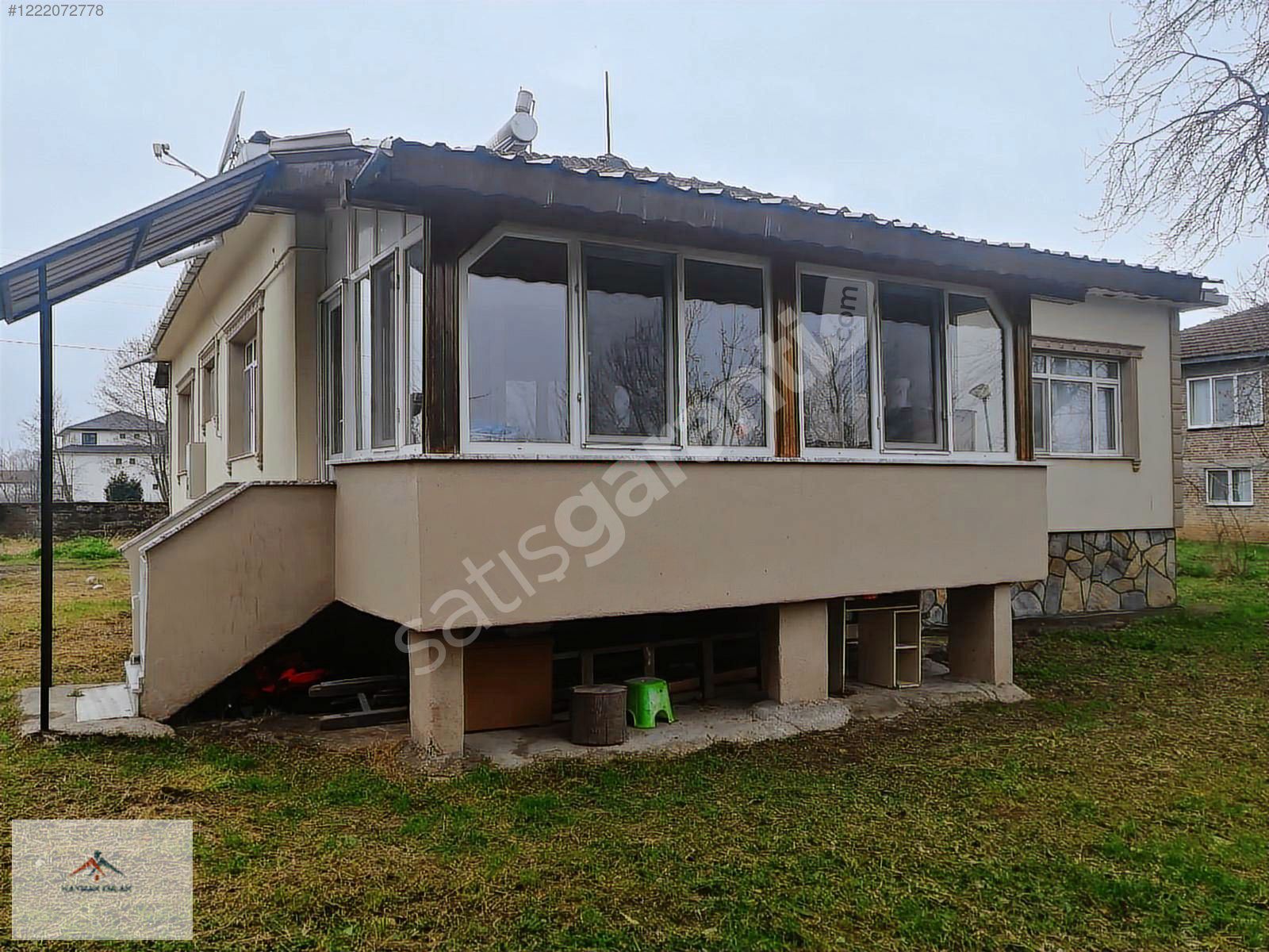 DOĞALGAZLI DIŞ CEPHE KAPLAMASI YAPILMIŞ SATILIK MÜSTAKİL EV