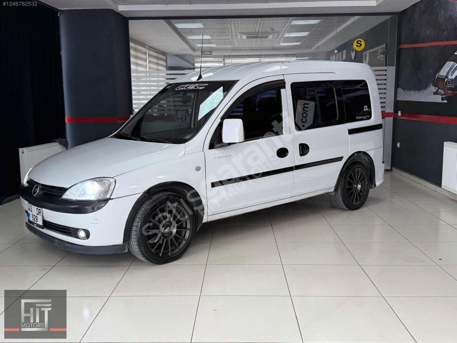 HİT MOTORS-OPEL COMBO1.7DTİ COMFORT DEĞİŞENSİZ OTOMOBİL RUHSATLI