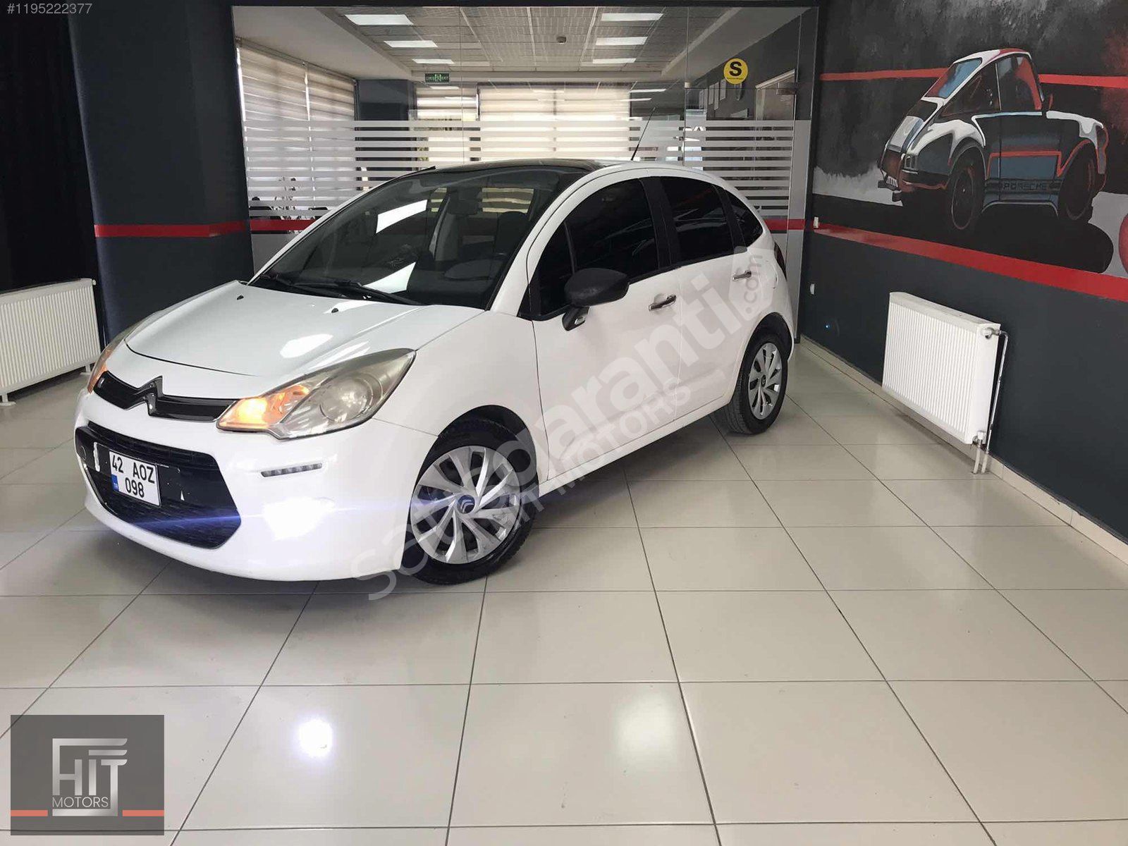 - HİT MOTORS - 2015 CİTROEN C3 1.4HDİ PANORAMİK ZENİTH CAM TAVAN