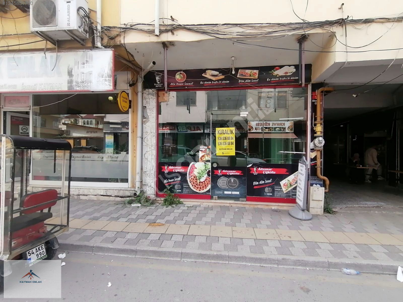 Kaymak emlak tan çarşı merkezde kiralık dükkan
