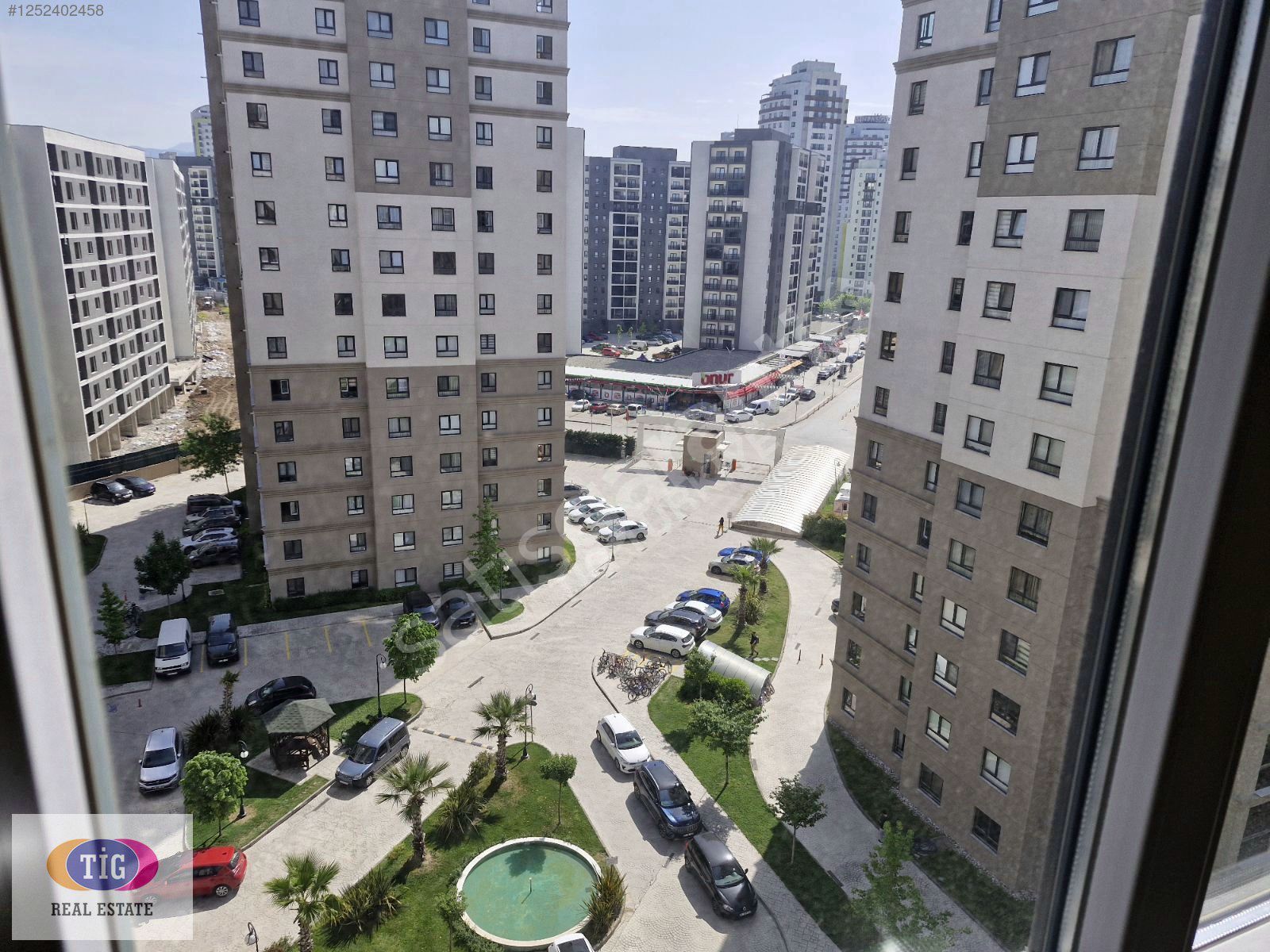 BURSA OSMANGAZİ DEMİRTAŞ PRESTİJ HAYAT ARA KAT SİTE İÇİ MANZARA