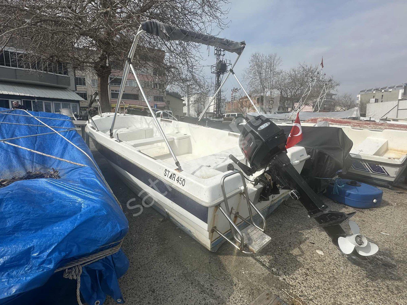 BS MOTORS 4.65 STAR MARİN 30 HP MARŞLI EVRAKLI