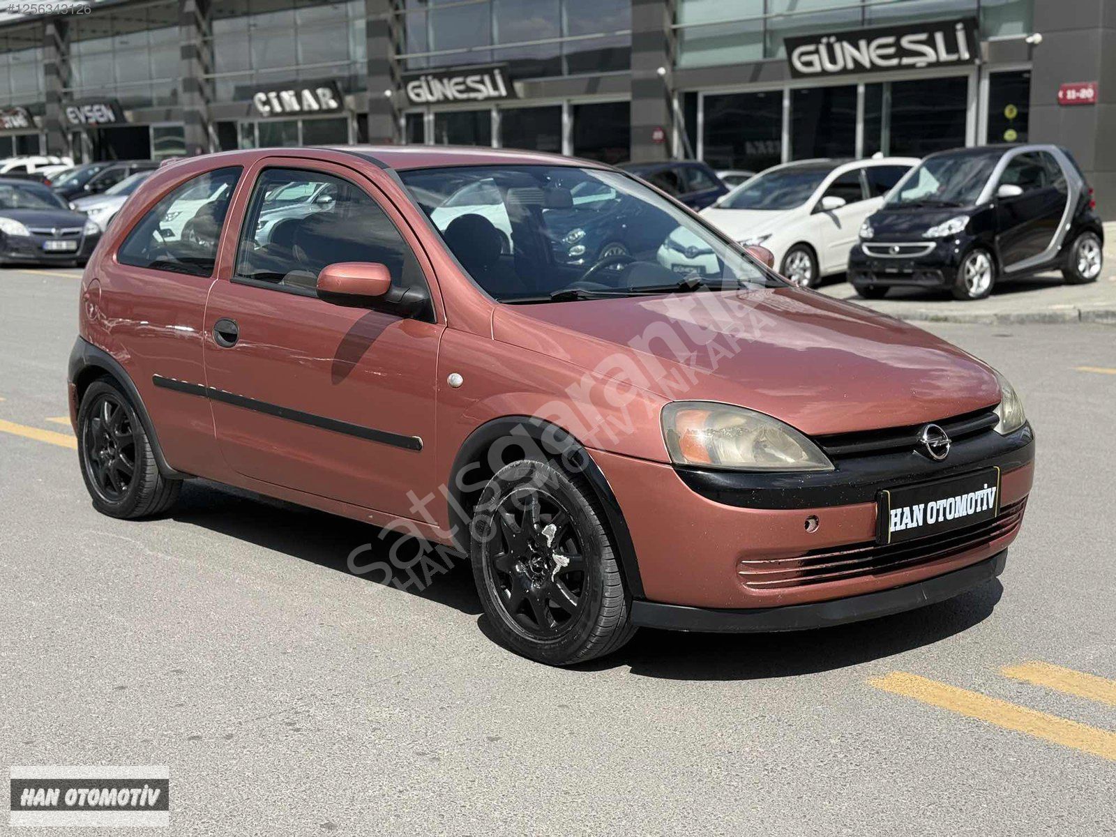 -HAN OTOMOTİV-OPEL CORSA 1.4 BENZİN LPG ÖZEL RENK-KLİMALI