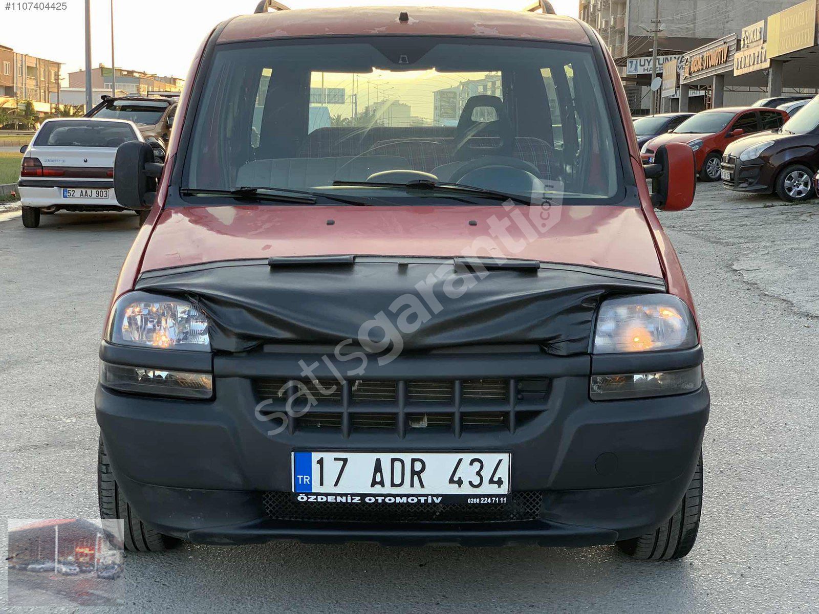 2004 Doblo Otomobil Ruhsatlı 7 Koltuklu Otomatik Kapılı.