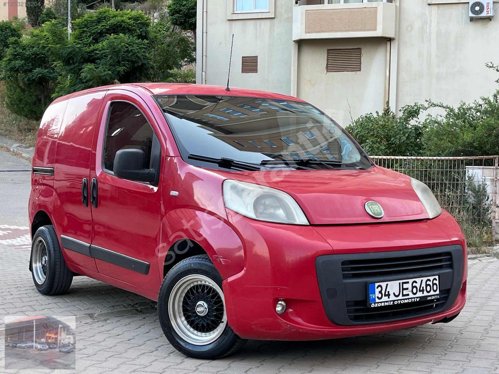 2012 Model Klimalı Bayrak Kırmızı Aşırı Temiz Fiorino 1.3M.jet.