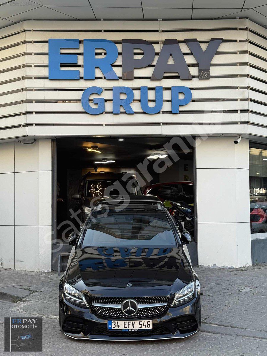 ERPAY OTOMOTİV'DEN 2021 MODEL MERCEDES C 200 D AMG HATASIZ